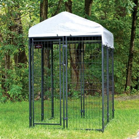 steel boxed kennel kit|welded wire kennels for dogs.